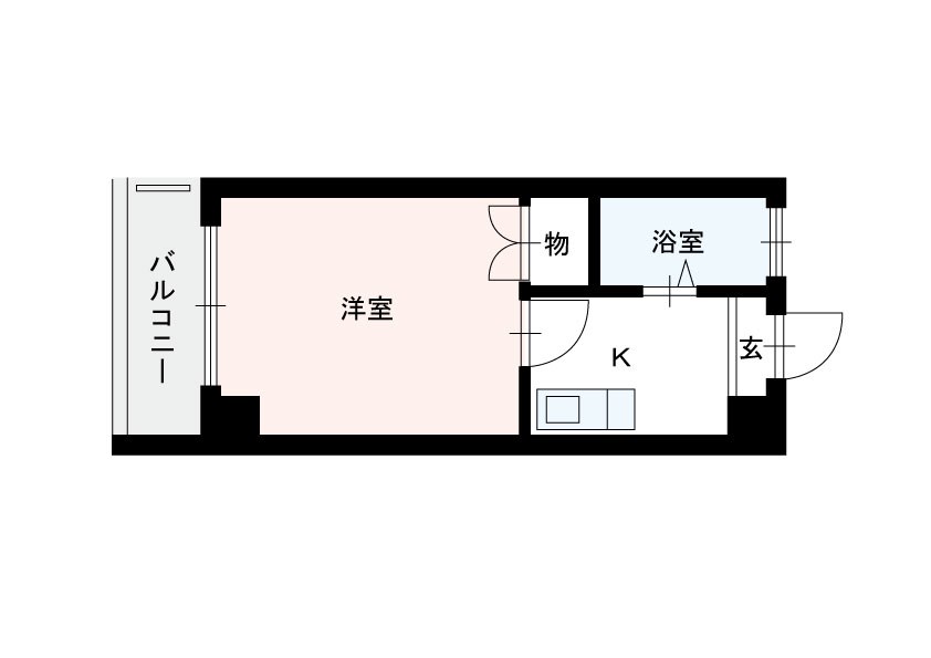 大橋中央ビル 間取り