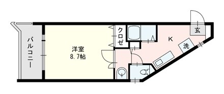 プルメリア大橋 間取り