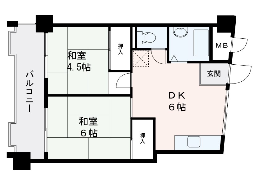 第二須玖ビル 間取り