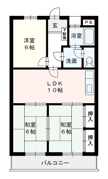 サンシャイン１６ 間取り