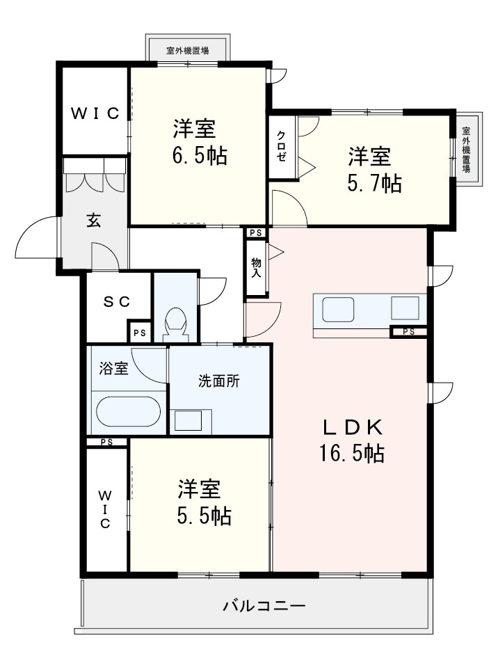 Grace Court 間取り